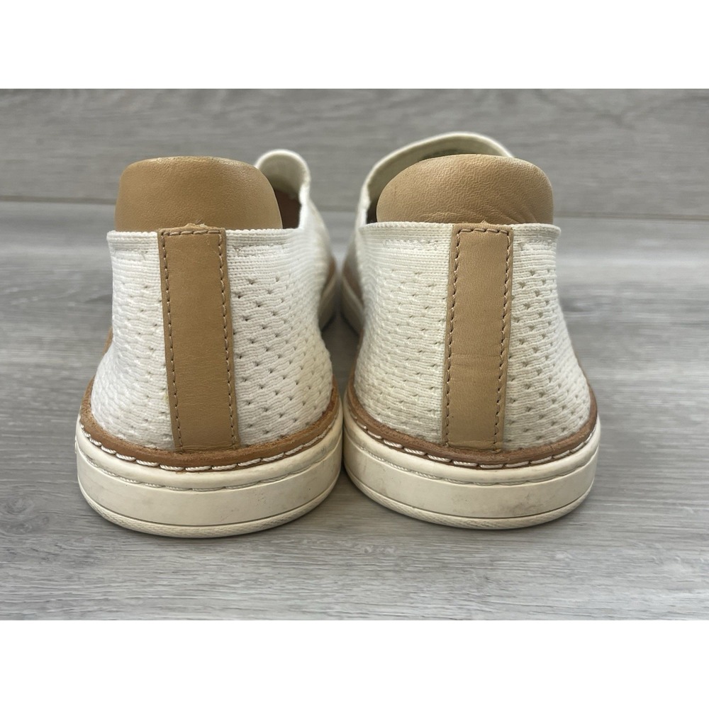 Ugg Women's Sneaker White Woven Mesh 11 Slip On Work Comfort Lightweight Shoes - Picture 4 of 11